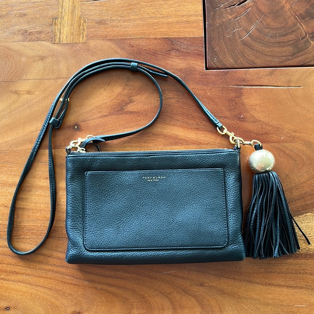 Tory Burch Tassel Crossbody Clutch